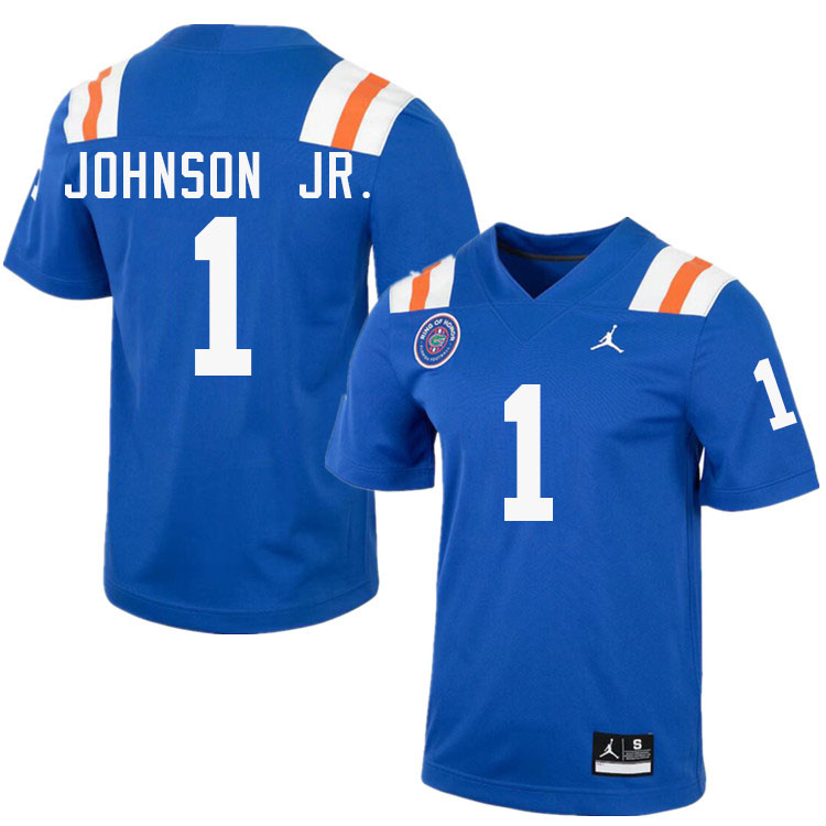 Montrell Johnson Jr. Florida Jersey,Florida Gators #1 Montrell Johnson Jr. Jersey Youth Uniforms-Throwback Royal Montrell Johnson Jr. Florida Jersey,Florida Gators #1 Montrell Johnson Jr. Jersey Youth Uniforms-Throwback Royal